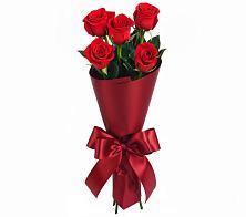 Букет 5 Красных роз Эдлесс Лав в Барнауле