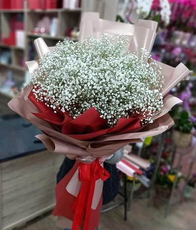 Букет цветов из: Гипсофила в Барнауле