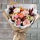 Букет цветов из: Гвоздики, Хризантемы и Розы в Барнауле