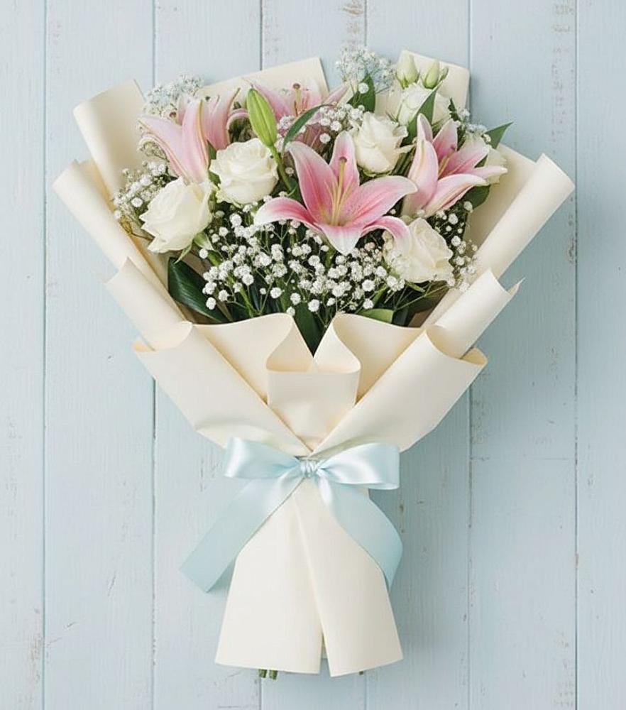 Букет цветов из: Лилии в Барнауле