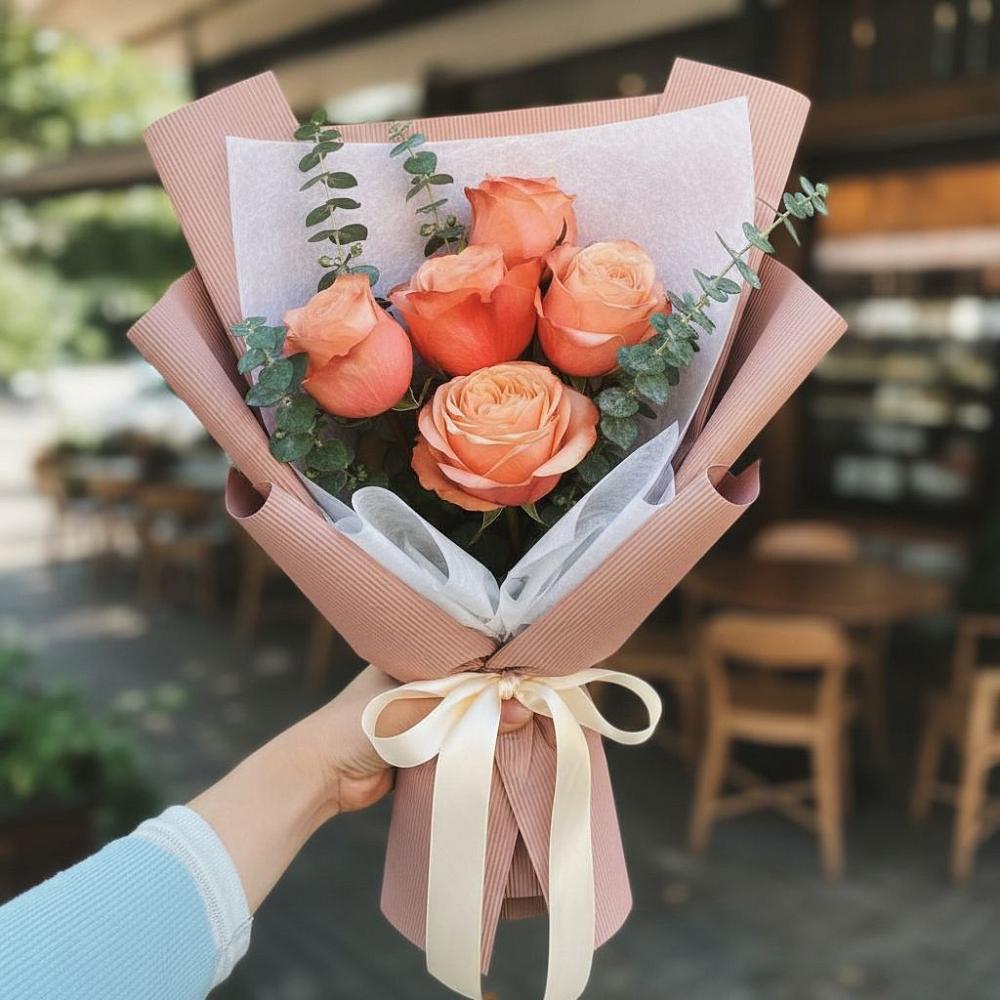 Букет цветов из: Розы в Барнауле