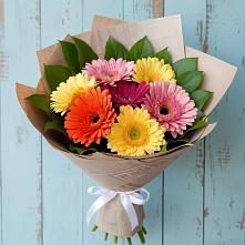 Букет цветов из:  Герберы в Барнауле