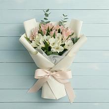 Букет цветов из:  Альстромерии #REPLACE_PRED# Барнауле
