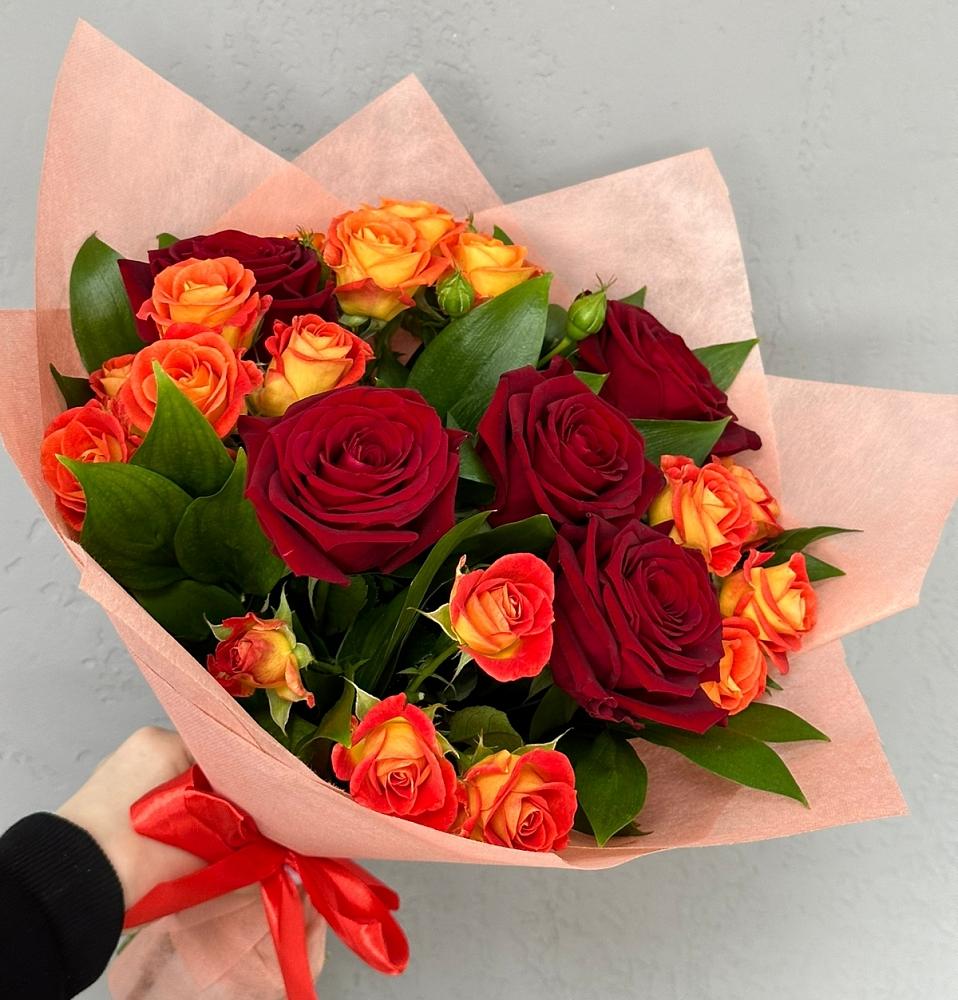 Букет Любовь и восторг в Барнауле