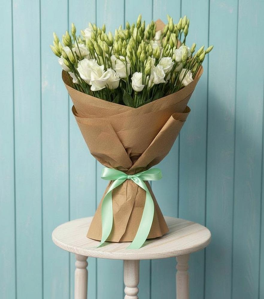 Букет цветов из: Лизиантусы в Барнауле