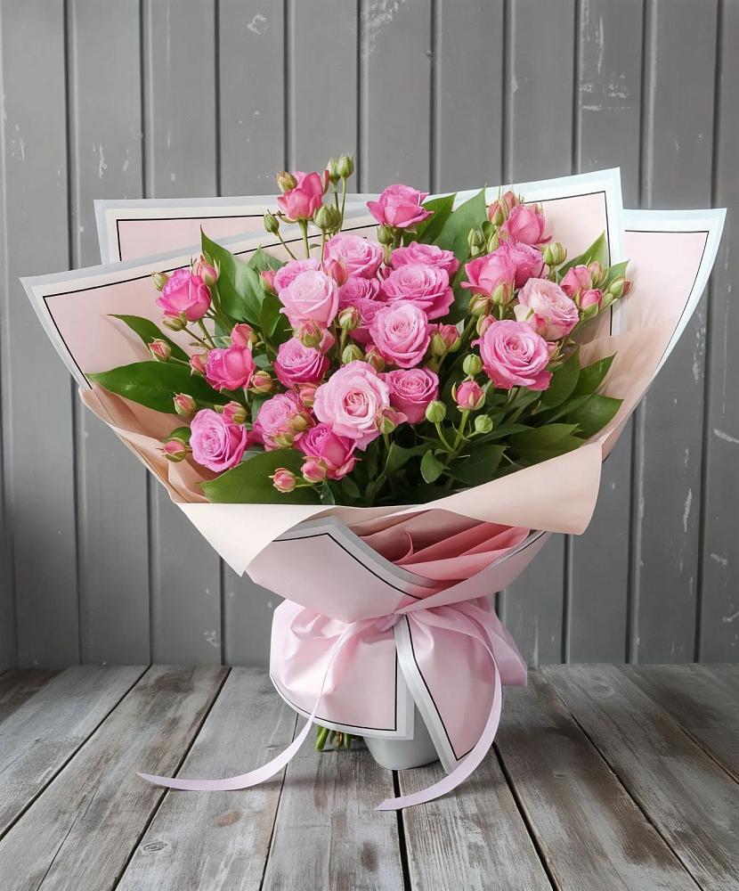 Букет Розовый кустик в Барнауле