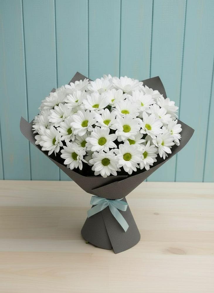 Букет цветов из: Хризантемы в Барнауле