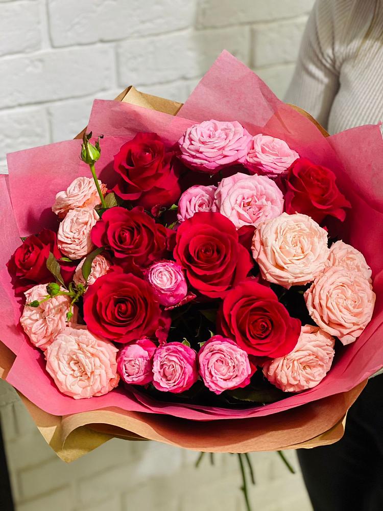 Букет цветов из: Розы в Барнауле