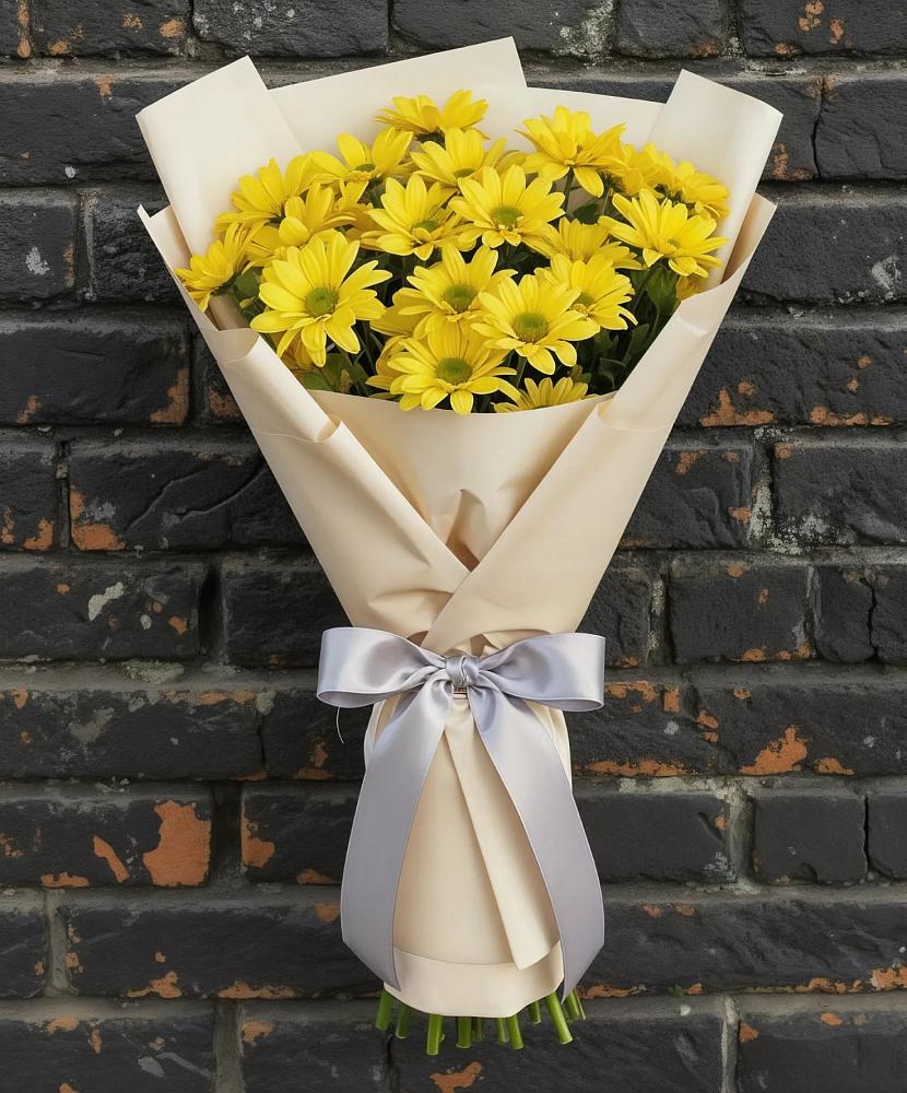 Букет цветов из: Хризантемы в Барнауле