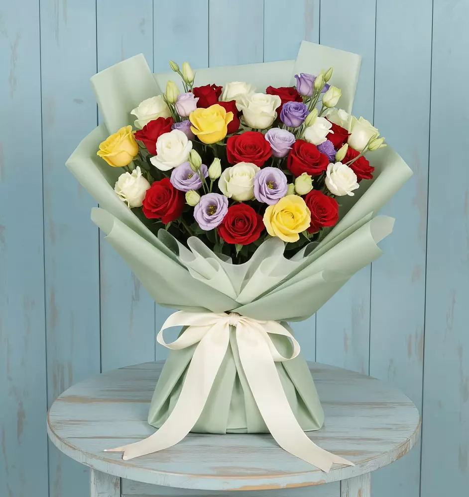 Букет цветов из: Розы в Барнауле