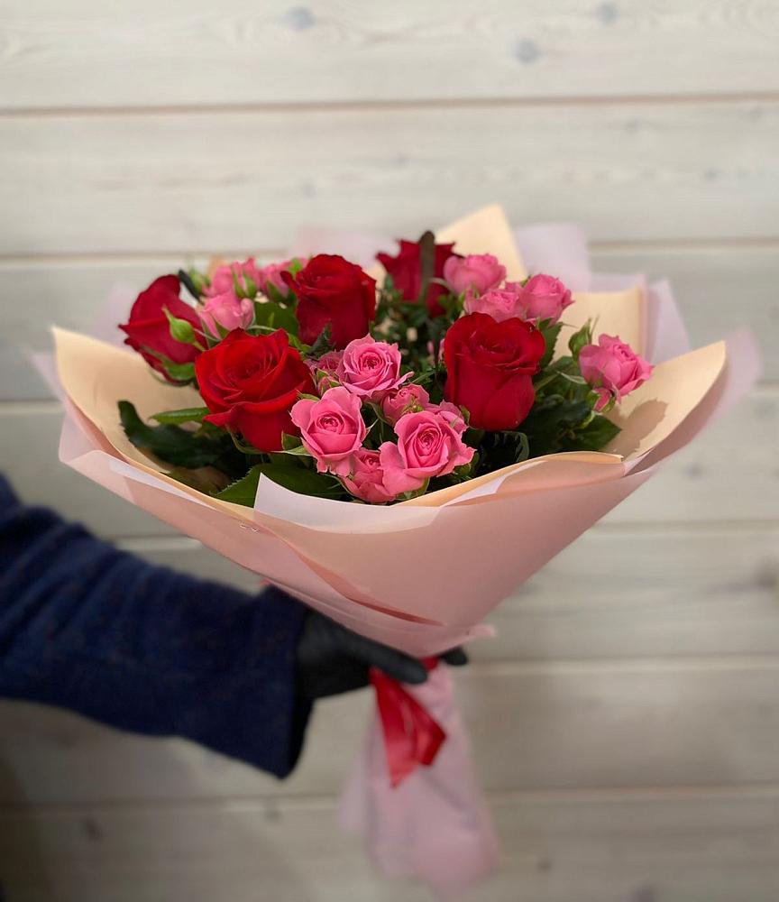 Букет цветов из: Розы в Барнауле
