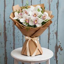Букет цветов из:  Орхидеи и Розы в Барнауле